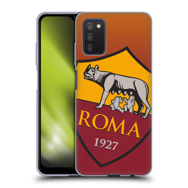 AS Roma Crest Graphics Gradient Soft Gel Case for Samsung Galaxy A03s (2021)