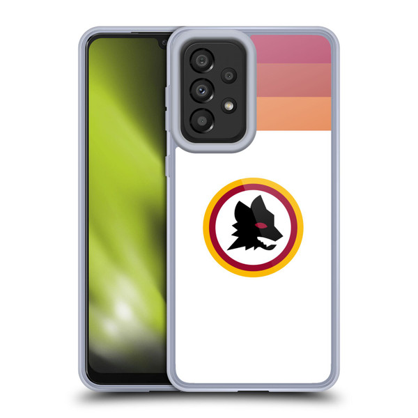AS Roma Crest Graphics Wolf Retro Heritage Soft Gel Case for Samsung Galaxy A33 5G (2022)