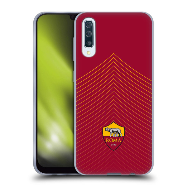 AS Roma Crest Graphics Arrow Soft Gel Case for Samsung Galaxy A50/A30s (2019)