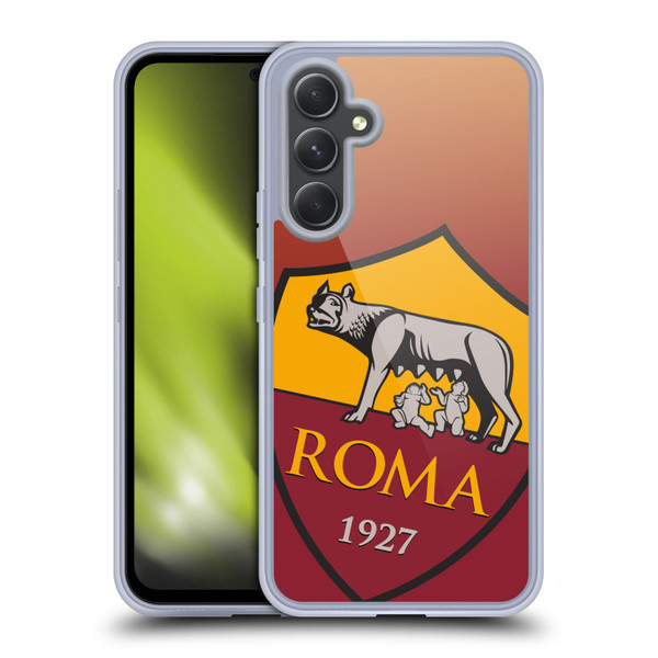 AS Roma Crest Graphics Gradient Soft Gel Case for Samsung Galaxy A54 5G