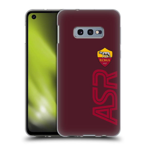AS Roma Crest Graphics Oversized Soft Gel Case for Samsung Galaxy S10e