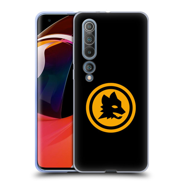 AS Roma Crest Graphics Black And Gold Soft Gel Case for Xiaomi Mi 10 5G / Mi 10 Pro 5G