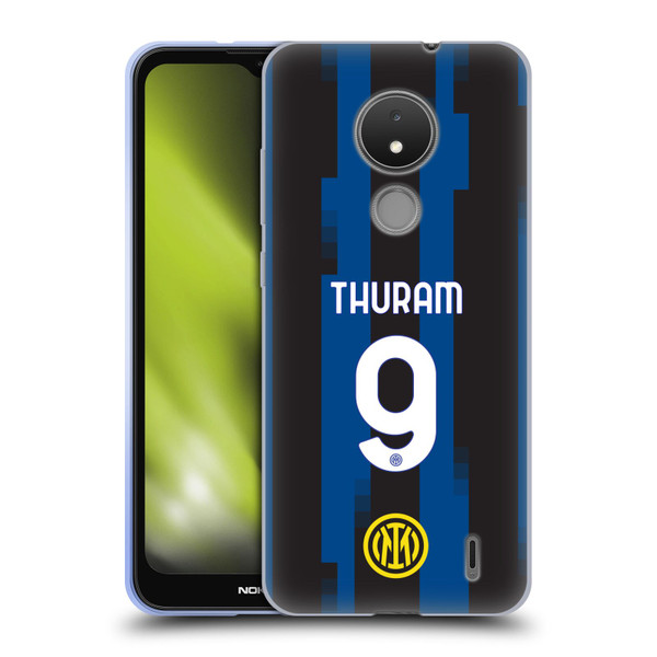 Fc Internazionale Milano 2023/24 Players Home Kit Marcus Thuram Soft Gel Case for Nokia C21