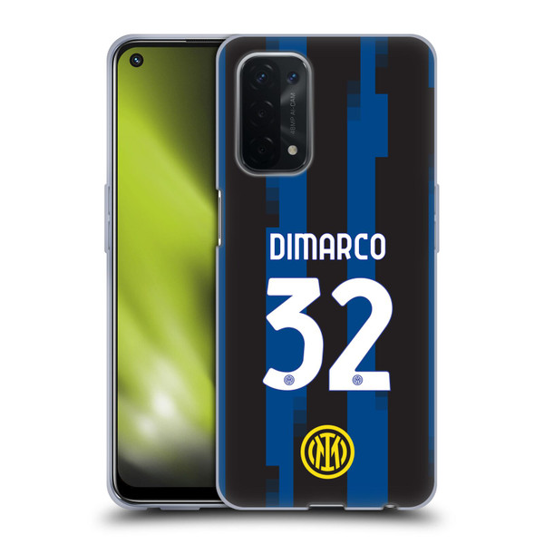 Fc Internazionale Milano 2023/24 Players Home Kit Federico Dimarco Soft Gel Case for OPPO A54 5G
