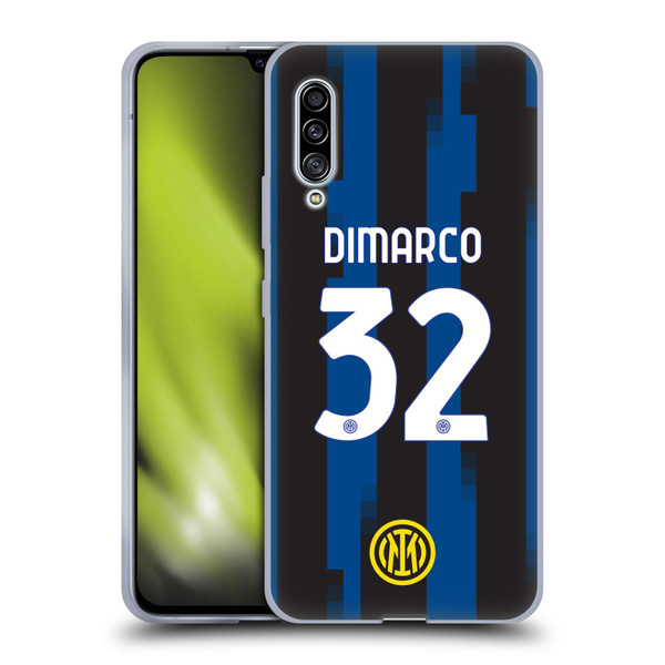 Fc Internazionale Milano 2023/24 Players Home Kit Federico Dimarco Soft Gel Case for Samsung Galaxy A90 5G (2019)