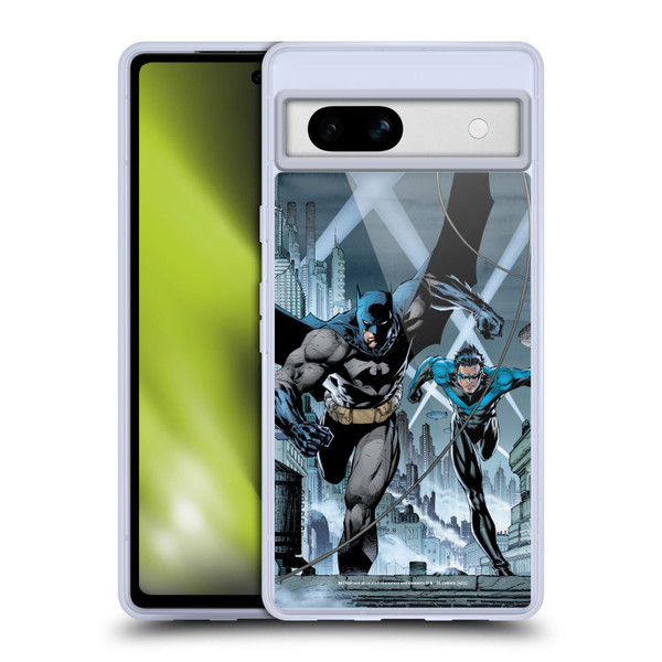 Batman DC Comics Hush #615 Nightwing Cover Soft Gel Case for Google Pixel 7a