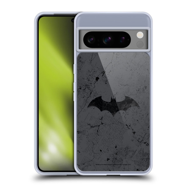 Batman DC Comics Hush Logo Distressed Soft Gel Case for Google Pixel 8 Pro
