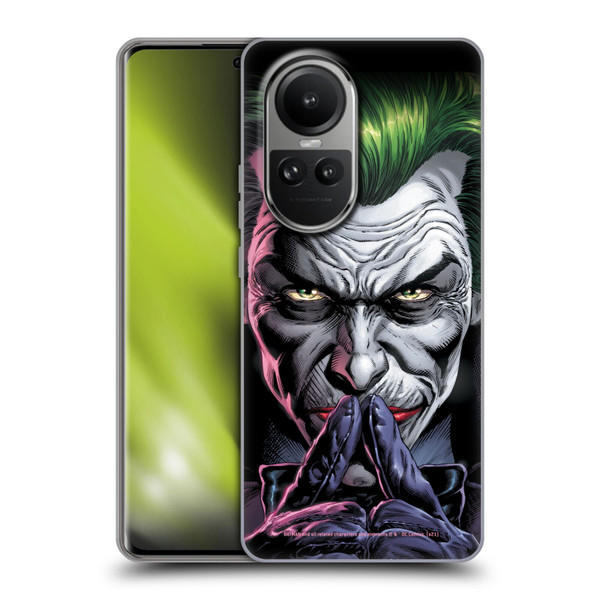 Batman DC Comics Three Jokers The Criminal Soft Gel Case for OPPO Reno10 5G / Reno10 Pro 5G