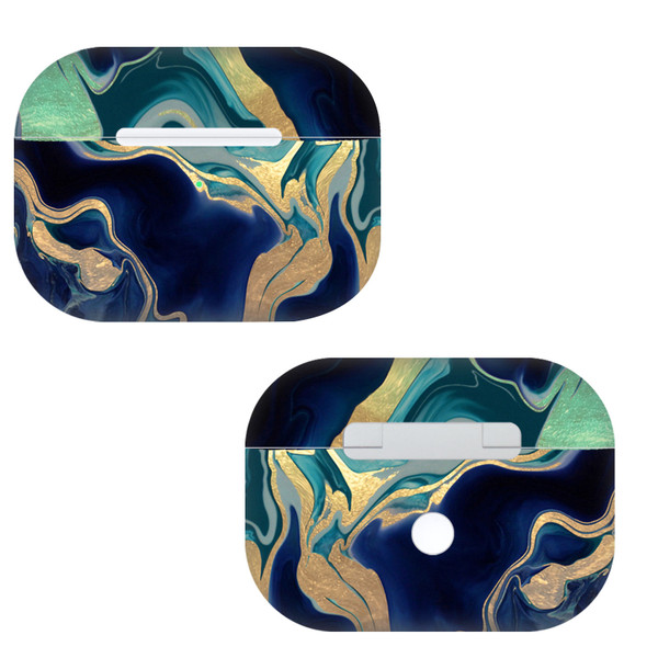 Monika Strigel Assorted Indigo Vinyl Sticker Skin Decal Cover for Apple AirPods Pro Charging Case