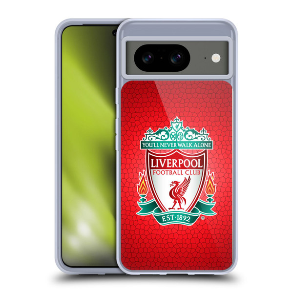 Liverpool Football Club Crest 2 Red Pixel 1 Soft Gel Case for Google Pixel 8