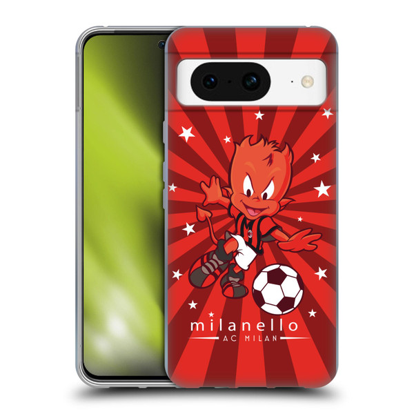 AC Milan Children Milanello 2 Soft Gel Case for Google Pixel 8