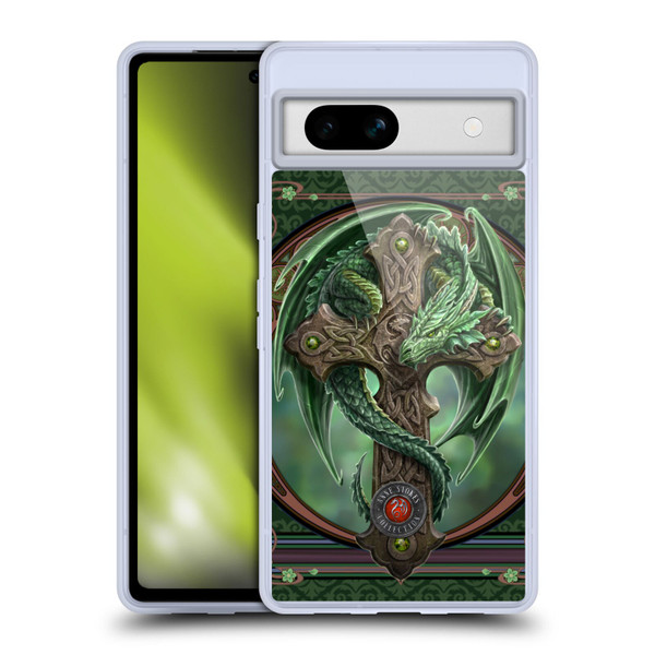Anne Stokes Dragons Woodland Guardian Soft Gel Case for Google Pixel 7a