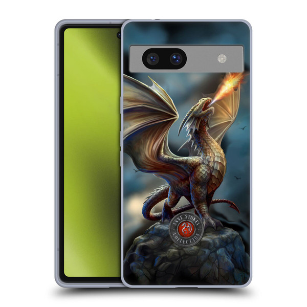 Anne Stokes Dragons Noble Soft Gel Case for Google Pixel 7a