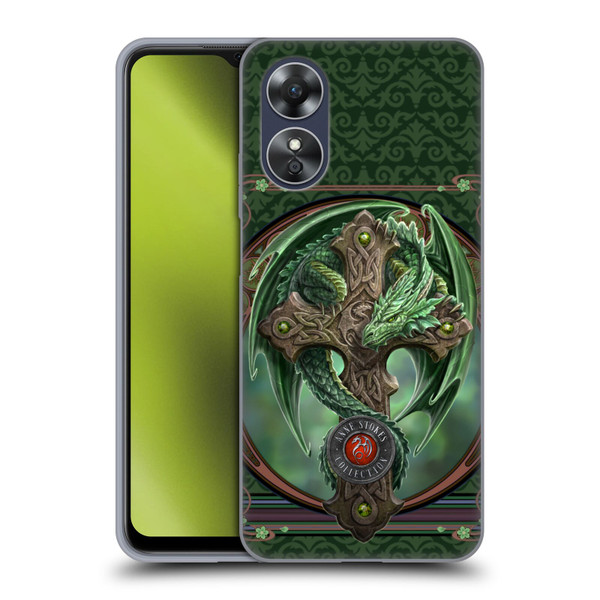 Anne Stokes Dragons Woodland Guardian Soft Gel Case for OPPO A17