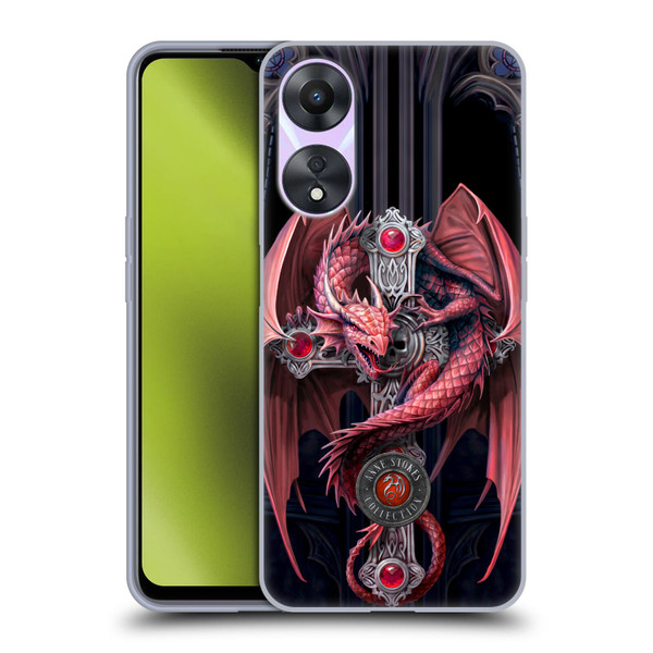 Anne Stokes Dragons Gothic Guardians Soft Gel Case for OPPO A78 5G