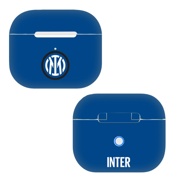 Fc Internazionale Milano Badge Logo Vinyl Sticker Skin Decal Cover for Apple AirPods 3 3rd Gen Charging Case