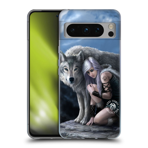 Anne Stokes Wolves Protector Soft Gel Case for Google Pixel 8 Pro