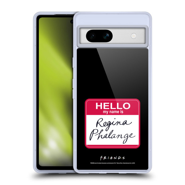 Friends TV Show Key Art Regina Phalange Soft Gel Case for Google Pixel 7a
