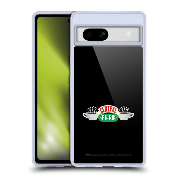 Friends TV Show Logos Central Perk Soft Gel Case for Google Pixel 7a