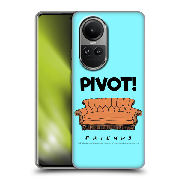 Friends TV Show Quotes Pivot Soft Gel Case for OPPO Reno10 5G / Reno10 Pro 5G