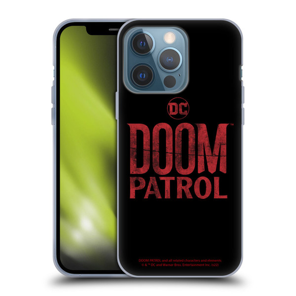 Doom Patrol Graphics Logo Soft Gel Case for Apple iPhone 13 Pro