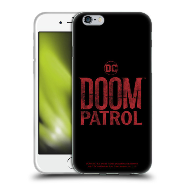 Doom Patrol Graphics Logo Soft Gel Case for Apple iPhone 6 / iPhone 6s