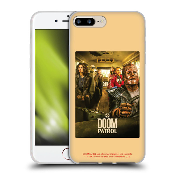 Doom Patrol Graphics Poster 2 Soft Gel Case for Apple iPhone 7 Plus / iPhone 8 Plus
