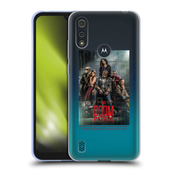 Doom Patrol Graphics Poster 1 Soft Gel Case for Motorola Moto E6s (2020)