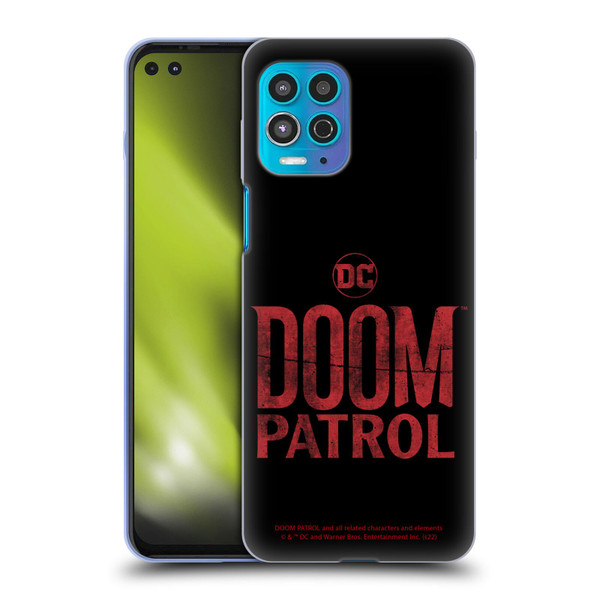 Doom Patrol Graphics Logo Soft Gel Case for Motorola Moto G100