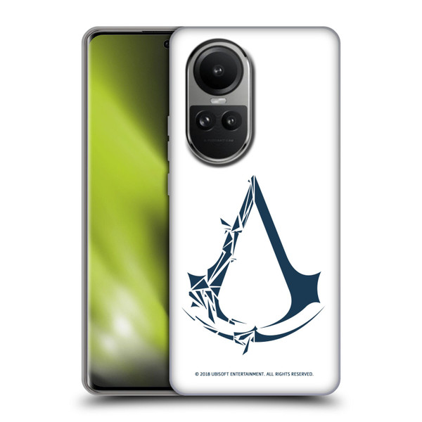 Assassin's Creed III Logos Geometric Soft Gel Case for OPPO Reno10 5G / Reno10 Pro 5G