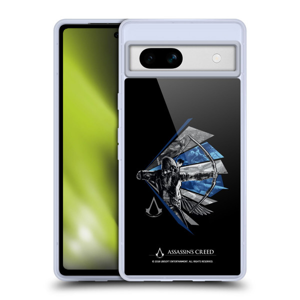 Assassin's Creed Legacy Character Artwork Bow Soft Gel Case for Google Pixel 7a