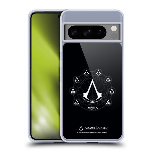 Assassin's Creed Legacy Logo Crests Soft Gel Case for Google Pixel 8 Pro