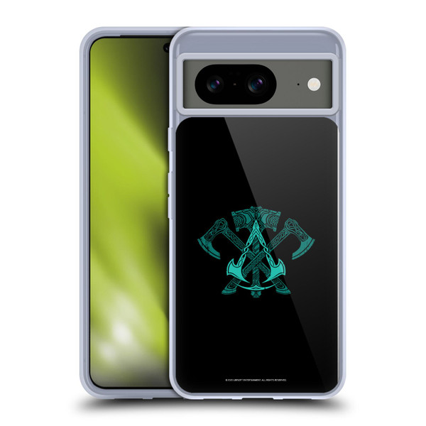 Assassin's Creed Valhalla Symbols And Patterns ACV Weapons Soft Gel Case for Google Pixel 8