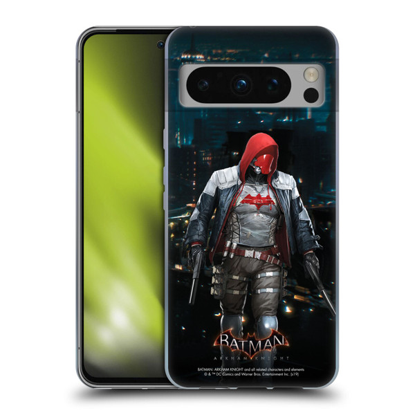 Batman Arkham Knight Characters Red Hood Soft Gel Case for Google Pixel 8 Pro