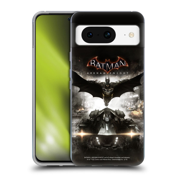 Batman Arkham Knight Graphics Key Art Soft Gel Case for Google Pixel 8