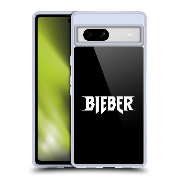 Justin Bieber Tour Merchandise Logo Name Soft Gel Case for Google Pixel 7a