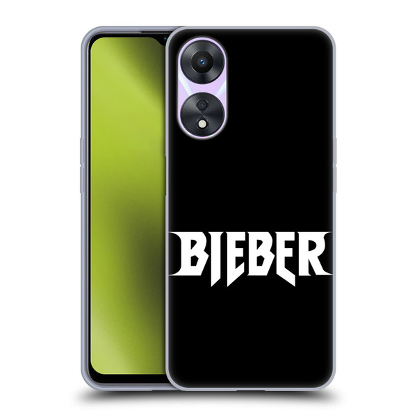 Justin Bieber Tour Merchandise Logo Name Soft Gel Case for OPPO A78 5G