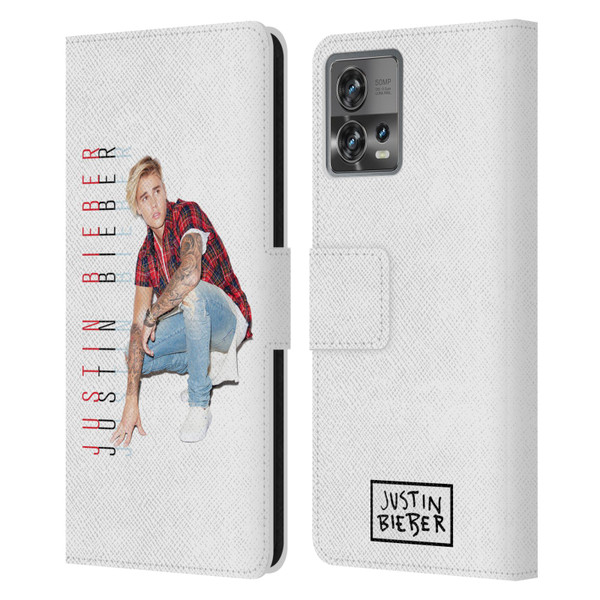 Justin Bieber Purpose Calendar Photo And Text Leather Book Wallet Case Cover For Motorola Moto Edge 30 Fusion