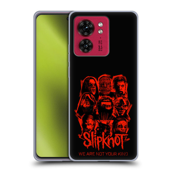 Slipknot We Are Not Your Kind Red Patch Soft Gel Case for Motorola Moto Edge 40