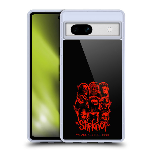 Slipknot We Are Not Your Kind Red Patch Soft Gel Case for Google Pixel 7a