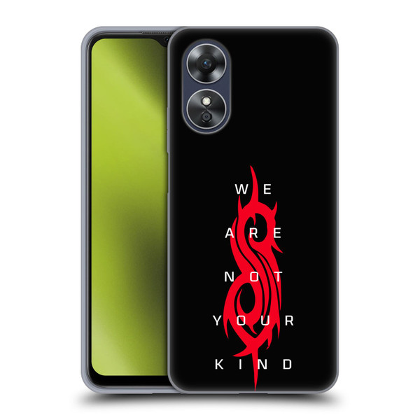 Slipknot We Are Not Your Kind Logo Soft Gel Case for OPPO A17