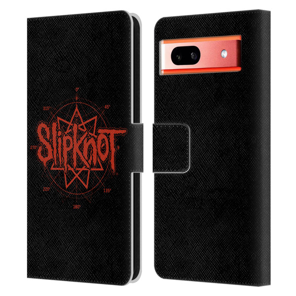 Slipknot Key Art Logo Leather Book Wallet Case Cover For Google Pixel 7a