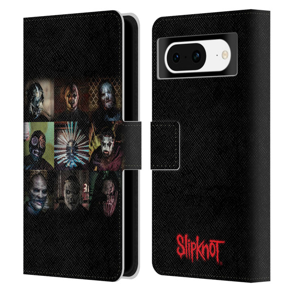 Slipknot Key Art Blocks Leather Book Wallet Case Cover For Google Pixel 8