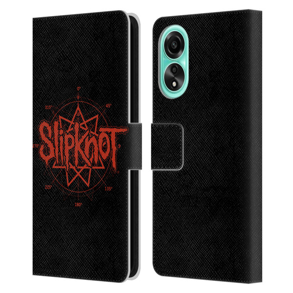 Slipknot Key Art Logo Leather Book Wallet Case Cover For OPPO A78 4G