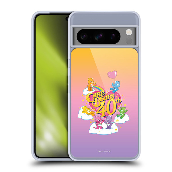 Care Bears 40th Anniversary Celebrate Soft Gel Case for Google Pixel 8 Pro