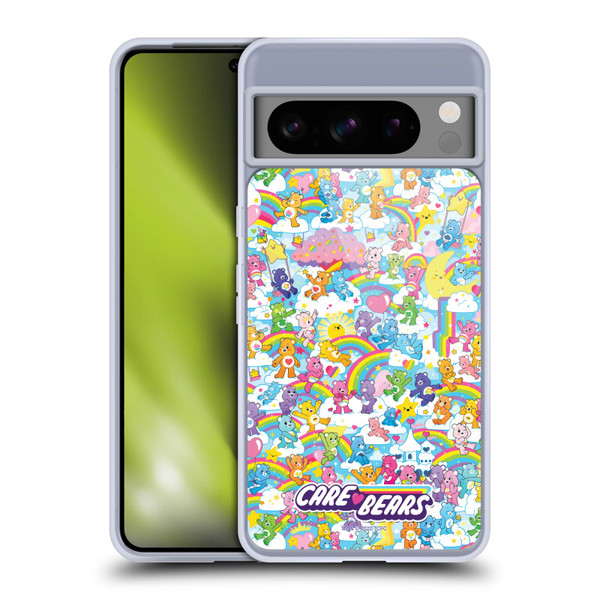 Care Bears 40th Anniversary Rainbow Soft Gel Case for Google Pixel 8 Pro