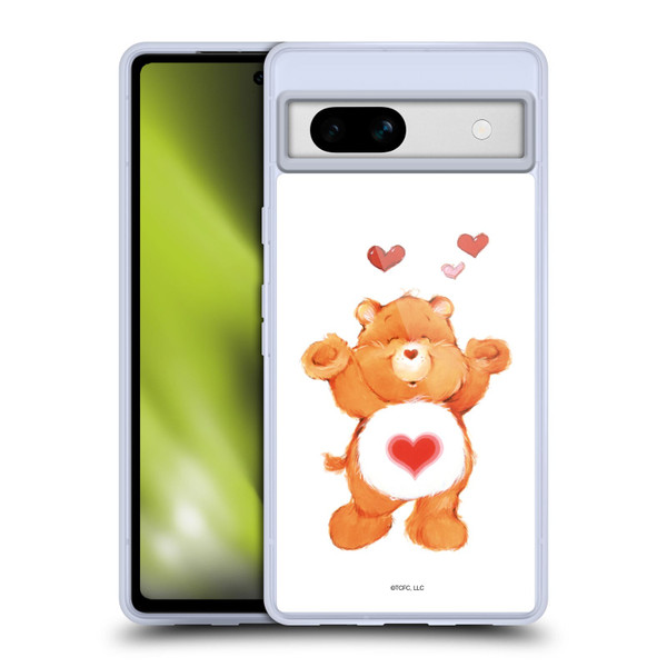 Care Bears Classic Tenderheart Soft Gel Case for Google Pixel 7a