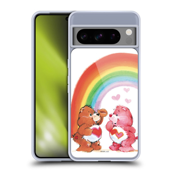 Care Bears Classic Rainbow Soft Gel Case for Google Pixel 8 Pro