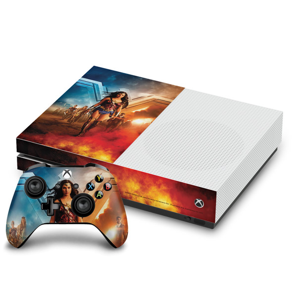 Wonder Woman Movie Posters Group Vinyl Sticker Skin Decal Cover for Microsoft One S Console & Controller