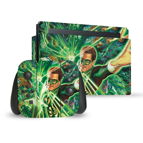 Green Lantern DC Comics Comic Book Covers Corps Vinyl Sticker Skin Decal Cover for Nintendo Switch Bundle